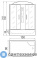 картинка Душевая кабина River DUNAY 150/80/55 ТН