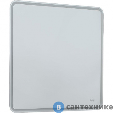 картинка Зеркало Aquanet Ирис 80 с подсветкой LED (326445)