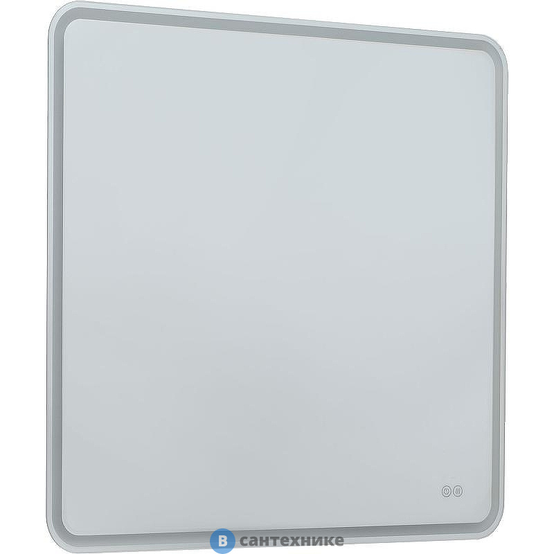 Зеркало Aquanet Ирис 80 с подсветкой LED (326445)