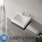 Тумба с раковиной Keuco EDITION 300 30362003900 + 30360310001, антрацит, 650 мм (39611390100)