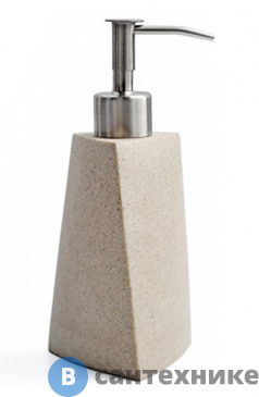 картинка Дозатор для жидкого мыла WasserKRAFT Ohre K-37799, 200 ml полирезин, нержавеющая сталь