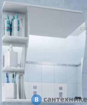 картинка Зеркало СанТа Волна-550 прав (101010)