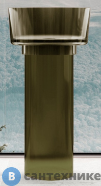 картинка Раковина ABBER Kristall AT2702Vesuvian-H оливковая