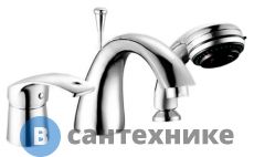 Смеситель Potato Р1103 однорычажный врезной на 3-х отверстиях для акриловых ванн