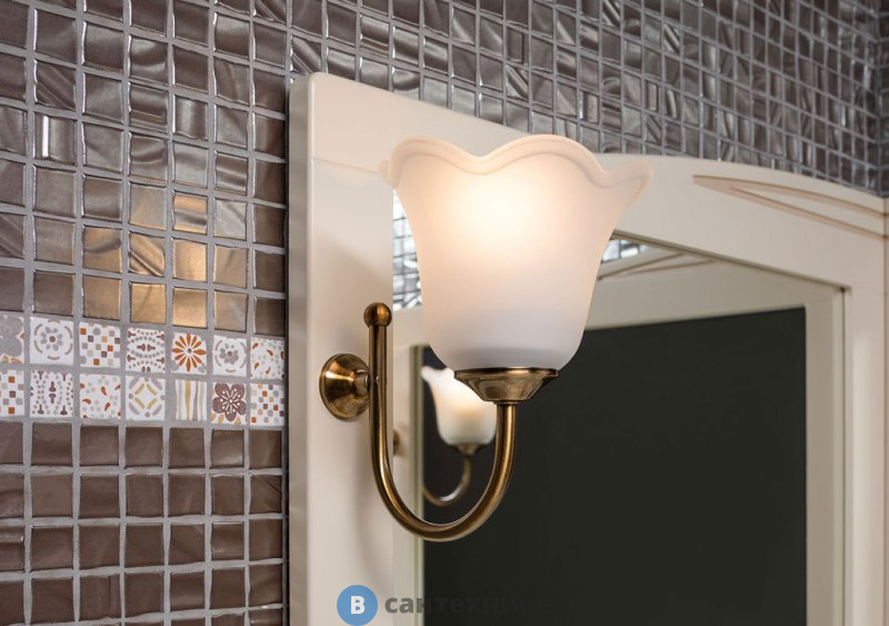 Комплект светильников Aquanet Луизиана EV0002CD NEW БРОНЗА 2 шт (173024)