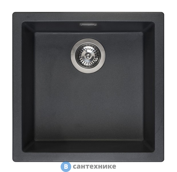 Кухонная мойка Reginox Amsterdam 40 Black Silvery 3,5" (R32312)