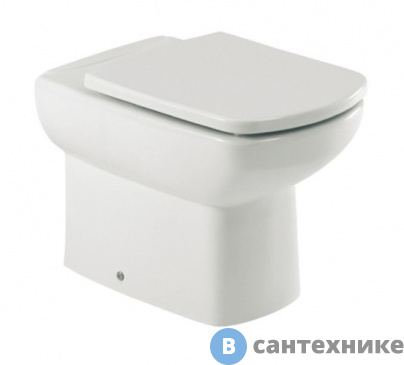 картинка Унитаз приставной Roca D-SENSO 347517000 /35,5х55,5/ (бел)