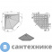 картинка Душевой поддон Vincea VST-4SP1010G из искусственного камня, 1000*1000*25, серый, без сифона