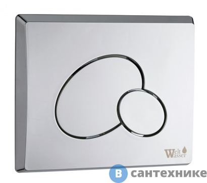 картинка Клавиша смыва WELTWASSER WW MAR 410 RD нажимная для инсталляции круглая.