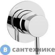 Смеситель CISAL Less New внешняя часть для душа, хром (LN00300021), без внутренней части