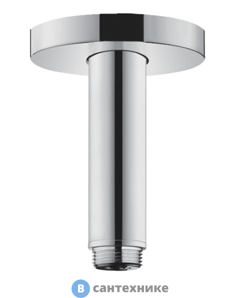 Потолочный кронштейн Hansgrohe 27393000 100 мм
