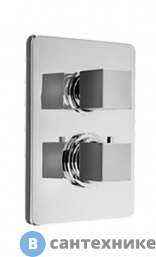 картинка Смеситель Paini 84CR690TH Dax-R для душа встраиваемый с термостатом, хром