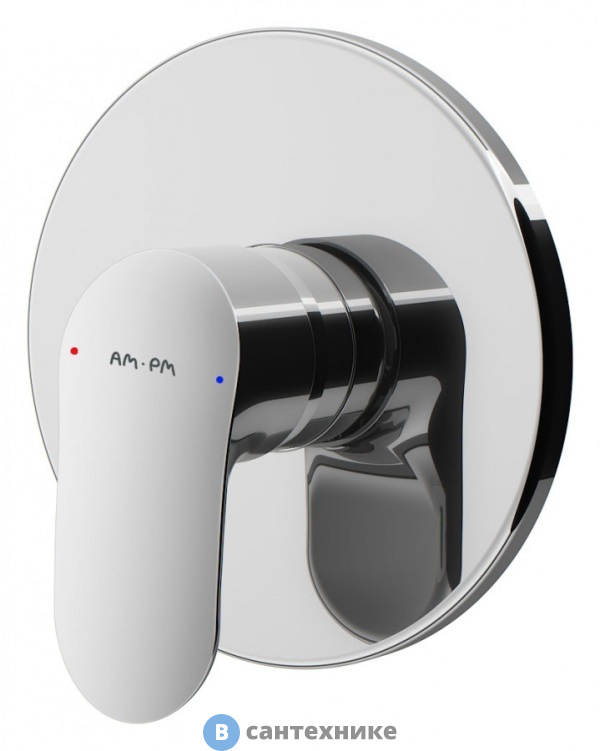 Смеситель AM.PM Like F8075000 д/душа встраиваемый