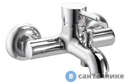 картинка Смеситель AZARIO TASCO AZ-15160511 для ванны с коротким изливом, хром