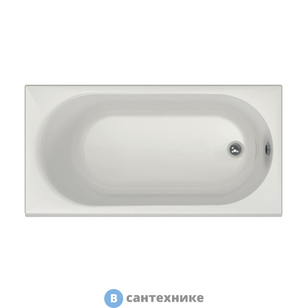 Ванна Aquanika ROUND 170*75 акрил (A1017075025), без каркаса и сифона