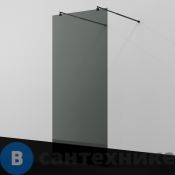 Душевая перегородка WasserKRAFT Vechte 60W46MB-TG 1100х2000