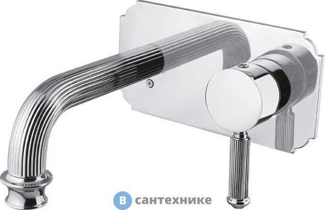 Смеситель Cezares OLIMP-BLSM2-01-L встраиваемый для раковины однорычажный, хром