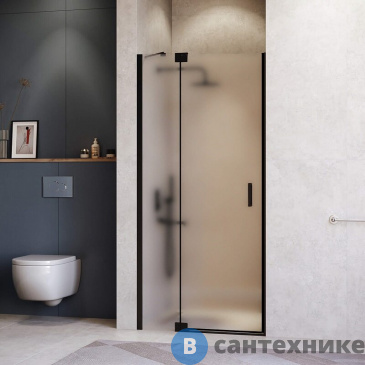 картинка Душевая дверь RGW HO-014B 90*200 Чёрный/ Матовое (350601409-24)