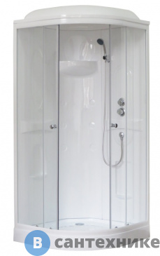 картинка Душевая кабина Royal Bath RB 90HK1-T 900*900*2170 (прозрачное)