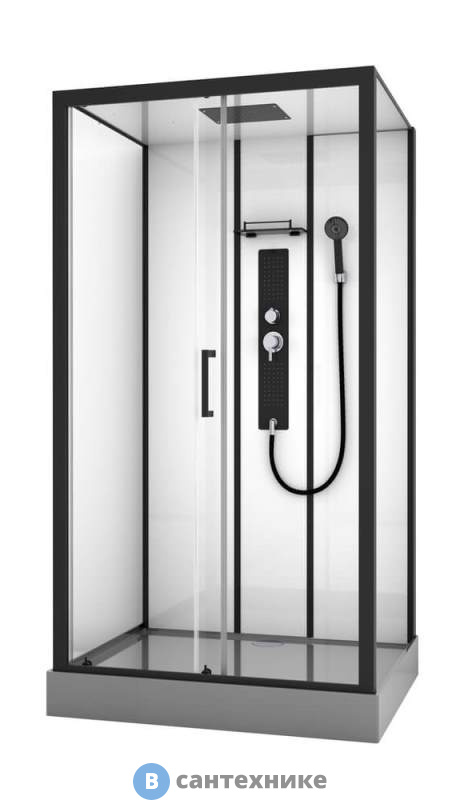 Душевая кабина Black&White G8008 (900X1150X2150)