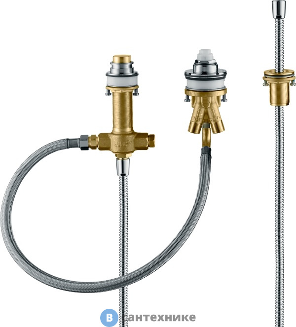 Скрытая часть Hansgrohe 13439180 смесителя на 3 отверст