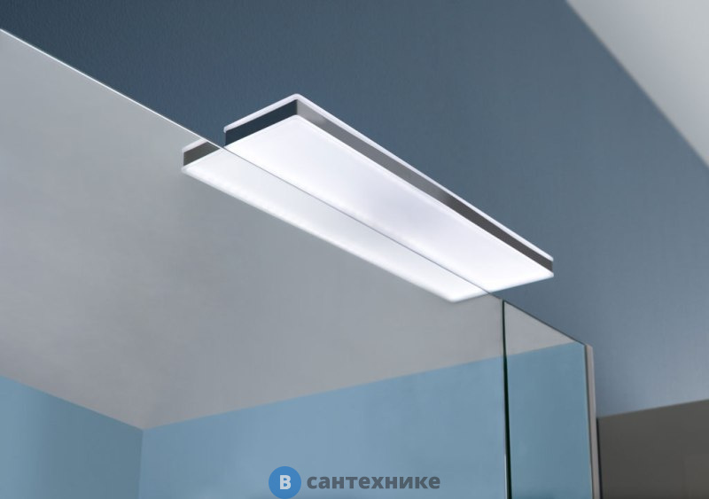 LED светильник Aquanet универсальный WT-400 (400мм) хром/пластик (181660)