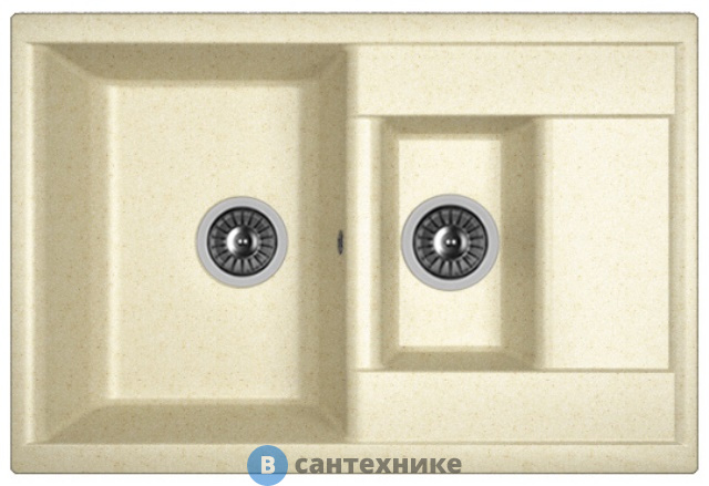 Кухонная мойка Dr. Gans Астра 760 К, латте СМс (25.065.D0760.403)