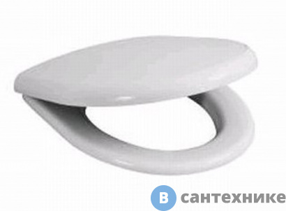 картинка Крышка/сидение Jika 903960000631 ZETA с микролифтом, дюропласт (белый)