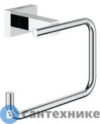 Держатель Grohe 40507001 Essentials Cube туалетной бумаги без крышки