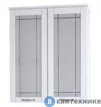 картинка Шкаф навесной Dreja Antia 60, белый, 2 дв. (99.0441)