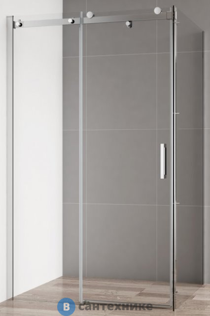 Душевой уголок Cezares STYLUS-SOFT-AH-1-140/80-C-Cr без поддона