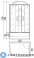 картинка Душевая кабина River DUNAY 120/80/44 ТН L