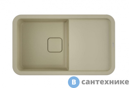 картинка Кухонная мойка OMOIKIRI Tasogare-86-BE ваниль (4993455)