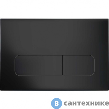 картинка Кнопка смыва Vincea VFP-002MB, матовый черный