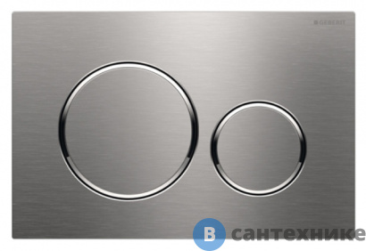 картинка Клавиша смыва Geberit SIGMA 20 115.882.SN.1 (нержавеющая сталь)
