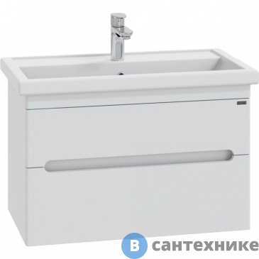 картинка Тумба под раковину СанТа Лондон 80 2 ящ. подвесная (ум. Фостер 80) (224037)