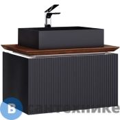 Тумба под раковину Jorno Strong 80, подвесная (Str.01.80/P/A)