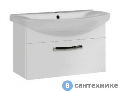 картинка Тумба под раковину Акватон Ария 80 подвесная (1A141701AA010)