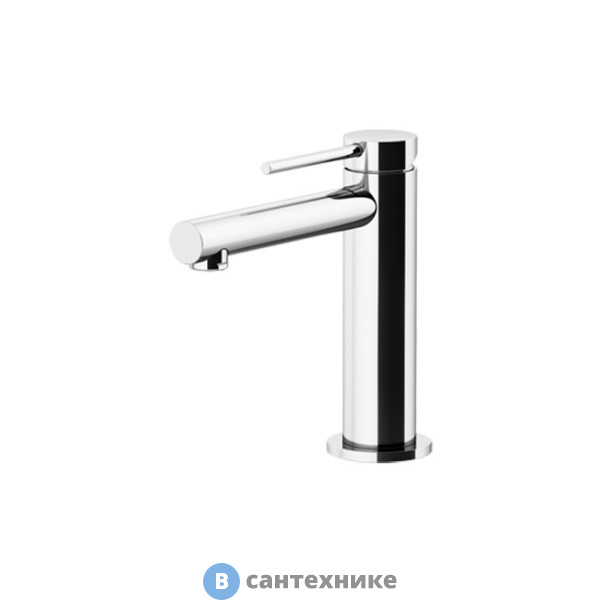 Смеситель Gattoni CIRCLE ONE для раковины, с донным клапаном, хром (9042/90C0)
