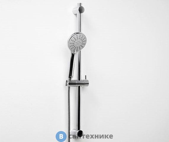 Душевой гарнитур WasserKRAFT A064 65 см нержавеющая сталь, хромоникелевое покрытие