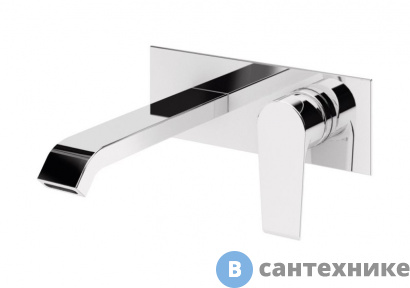 картинка Смеситель Cezares NAUTIC-BLI-01-W0 для раковины однорычажный, без донного клапана, хром