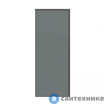 картинка Боковая стенка Grossman Galaxy 200.K33.01.90.42.10 (90*195) графит сатин, стекло тонированное