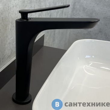 картинка Смеситель Comforty FC088B-CMT для раковины, чёрный матовый