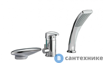 картинка Смеситель BOCH MANN VICTORIA для ванны на борт 3 отверстия (BM7219)