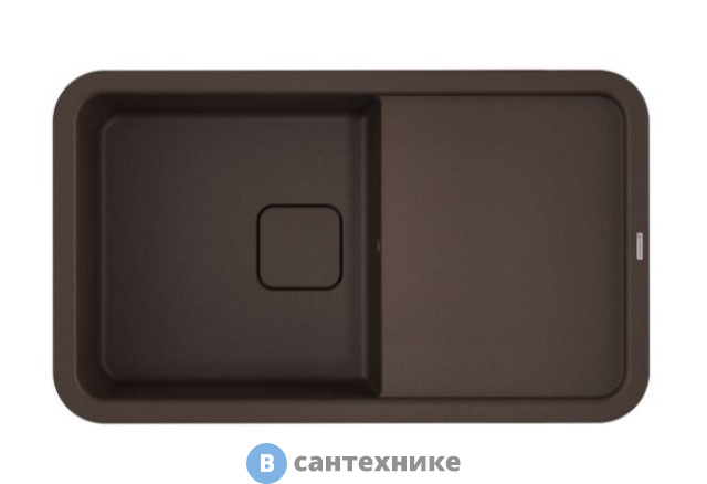 Кухонная мойка OMOIKIRI Tasogare-86-DC темный шоколад (4993468)