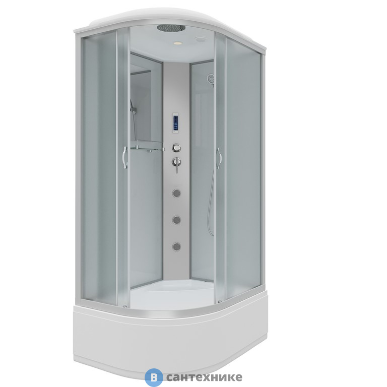 Душевая кабина Niagara NG-2310-14RF (1200х800х2150) высокий поддон, стекло матовое