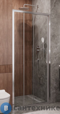 картинка Душевая дверь CEZARES MOLVENO-BF-3-100-C-Cr-IV