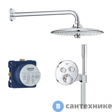 картинка Верхний душ Grohe Grohtherm SmartControl 34744000