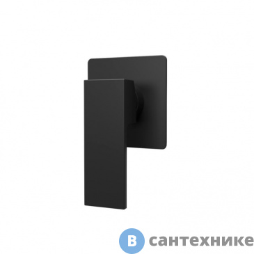 картинка Смеситель Paini Grazia 21PZ690 для душа встраиваемый, PVD матовый чёрный