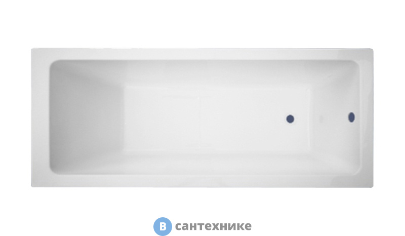 Акриловая ванна Loranto Novaro La 1700х700 (каркас + экран + крепеж) (CS00078488), без сифона
